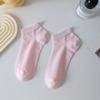 Calcetines Finos para Mujer, Anti-Olor, Absorbentes de Sudor, Transpirables, Cortos, Calcetas Postparto, de Media Pantorrilla Sin Costuras para Verano, Cómodos y Casuales