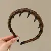 Elegante 2026 Novo Estilo Aro de Cabelo Não Apertado Acessório de Cabelo Estilo Coreano Faixa de Cabelo Maillard Presilha de Cabelo Versátil Vintage para Mulheres