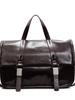 Bolsa de Mão Casual Simples Feminina 2024 Nova Outono e Inverno Estilo Coreano Retro Couro com Cera de Petróleo Pasta Bolsa Transversal para o Dia a Dia
