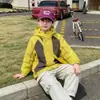 Jaqueta Infantil Grande 2026 Tendência Legal Estudante do Ensino Fundamental Menino Corta-vento com Capuz Estilo Outono Infantil Top Simples Rápido