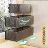 Estante de Almacenamiento Magnético Detrás de la Puerta, Caja de Almacenamiento para Pañuelos y Servilletas, Dispensador de Pañuelos Montado en la Pared, Cesta de Almacenamiento para Bolsas y Llaves para Entrada Sin Taladro