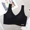 Nueva Ropa Interior Transpirable Cómoda con Copas Fijas Sin Marca para Niña Chaleco Ultra-delgado Gladies' Recoge 1054#