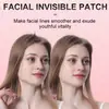 Venta de liquidación con pérdidas: parches lifting facial semitransparentes e invisibles, parches para ayuda de maquillaje, maquillaje de efectos especiales, parches para maquillaje de cosplay