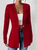 2026 Novo Blazer Fashionável e Elegante de Manga Longa, Cor Sólida, Gola V, Botão Único, Estilo Coreano, Amazon Europeia e Americana