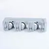 Soporte Mágico para Mopa Multifuncional Hogar Baño Cocina Estante para Mopas Baño Gancho de Colgar Almacenamiento con Drenaje de PP
