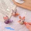 Broche de peluche con forma de conejo de dibujos animados, bonito alfiler de joyería, accesorios para muñecas, ropa, bolsos, accesorios de decoración colgantes, venta al por mayor