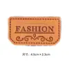 Suministro Directo de Fábrica Cuero PU Etiqueta de Cuero Parche de Cuero Cuero Genuino Etiqueta para Jeans Retro Moda Marca de Vaca Etiqueta para Bolsos Personalizado