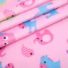 Fabricante en stock terciopelo de bebé terciopelo de bebé terciopelo de diamante tela con impresión digital tela para bebés
