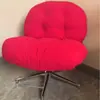 Sillón Sofá de Moda Listo para Usar del Fabricante, Giratorio, Adecuado para Sala de Estar, Balcón, Apartamento Pequeño, Sillón Individual, Elegante Sillón de Ocio para Uso Doméstico