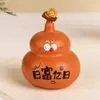 Lindo Enfeite de Cabacinho para Boa Sorte, Decoração de Casa com Bênção Chinesa, Enfeite de Carro, Pequena Decoração de Mesa
