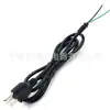Cable de alimentación estadounidense de tres clavijas, estándar estadounidense, cable de alimentación estadounidense de dos clavijas, etc., con cola en forma de 8, cable de alimentación SPT-218AWG