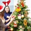 Pingentes de Natal Mais Vendidos da Amazon, Pingentes de Madeira para Festas em Casa, Decorações de Árvore de Natal, Pequenos Presentes, Produtos de Madeira