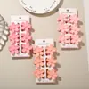 Venta Caliente Transfronteriza 3.5cm Dopamina Set Sencillo de Pinzas para el Cabello Pinzas Pequeñas de Garra para Mujeres Set de Seis Piezas de Pasadores Accesorios para el Cabello