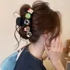 Pinza para el Cabello Estilo Nuevo 2026, Pasador Exquisito y de Alta Gama para Peinados Recogidos en la Parte Trasera de la Cabeza, Pinza de Tiburón Grande para Cabello Grueso