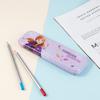 Caja de Papelería Personalizada con Tapa abatible, Caja Pequeña de Lata, Regalo para Estudiantes, Caja de Almacenamiento Creativa Linda de Dibujos Animados Hecha de Hoja de Lata