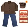 Traje de Performance de Esquete Dramático dos Anos 70, Terno Zhongshan, Trabalhador Migrante, Ben Shan, Jiao Yuluo, Traje de Performance Masculino Nostálgico