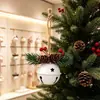 Festival de Natal Sino de Ferro Forjado Tocando Pingente Enfeites Acessórios de Decoração para Árvore de Natal Adereços Janela Decoração de Natal