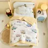 Colcha de Algodão Plush Tricotado Classe A para Crianças, Colcha de Algodão para Bebês, Colcha de Primavera, Outono e Inverno para Bebês, Cobertor para Soneca no Jardim de Infância