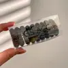 Goma para el Cabello de Alambre de Teléfono de Color Gelatina de Alta Elasticidad para Mujeres, con un Toque de Alta Gama, Estilo Dulce, Cuerda para Cola de Caballo sin Costuras, Accesorio para el Cabello, Goma para el Cabello