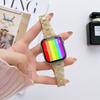 Correa de resina compatible con Apple Watch de 7.ª, 6.ª, 5.ª, 4.ª y 3.ª generación, compatible con Apple Watch de 7.ª, 6.ª, 5.ª, 4.ª y 3.ª generación, compatible con Apple Watch de 3 ...