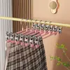 Colgador de Pantalones Grueso Sin Costuras para Uso Doméstico, Pinza para Pantalones para Secar, Colgador con Pinzas para Pantalones, Colgador de Ropa JK Sin Costuras Antideslizante para Pantalones Venta al por Mayor
