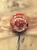 Patrimônio Cultural Imaterial: Cultura da Arte Tradicional Chinesa em Laca - 12 Contas Grandes de Laca, Pulseira DIY com Contas Individuais, Contas de Rosário, Laca com Incrustação de Madrepérola, Contas Soltas Estilo Casca de Ovo