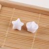 Dulce Color Real Perforado Estrella de Cinco Puntas DIY Estrella Gorda Móvil Cadena para Teléfono Pulsera Pendientes de Aro Colgantes Accesorios de Joyería
