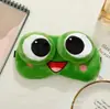 Mascarilla de Hielo para Ojos de Rana Linda, Bloqueo de Luz para Dormir, Especial para Aliviar la Fatiga Visual, Divertida para Niños, Estudiantes, Hombres y Mujeres
