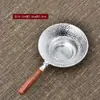 Colador de Té Pequeño de Calabaza Natural para Uso Doméstico, Filtro de Hojas de Té Original y Único, Adorno Creativo para Juego de Té Kung Fu