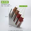 Porta-copos Aço Inoxidável Copo Descartável Lenço Pacote de Açúcar Dispensador de Copos Loja de Café Chá com Leite Balcão de Bar Suporte para Chá com Leite Copo de Água