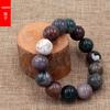 Nova pulseira de pedras coloridas de 8mm pulseira de ágata da Índia pulseira masculina e feminina joias artesanato presentes atacado