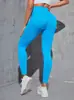 Pantalones de Fitness sin Costuras Transfronterizos para Levantar Glúteos para Mujer, Control de Abdomen, Ajustados, Transpirables, de Secado Rápido, Sensación de Segunda Piel, Pantalones de Yoga de Cintura Alta, Levantamiento de Glúteos, Glúteos con Forma de Durazno