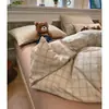 Juego de ropa de cama de cuatro piezas de algodón lavado, modelo nuevo 2026, sábanas para cama de dormitorio, sábana bajera, funda de edredón, juego de tres piezas 4