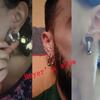 Pendientes de Anillo de Herradura en Forma de U de Acero Inoxidable Transfronterizos Pendientes de Diente Interno y Externo de Tamaño Grande en Forma de C Anillo Vaginal Anillo de Nariz Anillo de Pezón Hélice