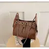 Bolso de cadena casual de nicho para mujer, nueva moda primavera/verano 2026, bolso versátil de alta calidad para hombro y cruzado