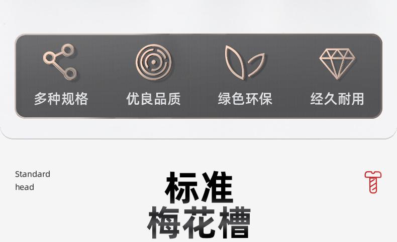 304不锈钢镀黑锌沉头防盗梅花自攻螺丝_03_04.jpg