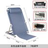 Cojín Reclinable para Cama de Dormitorio Universitario, Cojín de Silla con Respaldo Ajustable, Cojín para Pacientes, Tela de Malla Transpirable