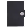 Cuaderno A5 con Hebilla Personalizable con Impresión de Logo, Bloc de Notas Impreso para Oficina, Portada de Cuaderno de Registro de Reuniones con Grabado