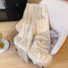Pantalones de crema suave de tiro real, pantalones de acetato, pantalones de pierna ancha nuevos de estilo nacional de primavera y otoño
