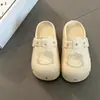 Pantuflas Cerradas de Suela Gruesa con Pedrería y Estampado de Gato para Mujer 2026 Verano Lindas de Dibujos Animados Antideslizantes sin Cierre Medias Pantuflas