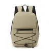 Mochila Casual Leve Estilo Coreano Moderna Portátil Mochila para Estudante do Ensino Médio Versátil Viagem Grande Capacidade Bolsa de Ombro Duplo
