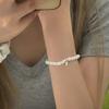 Pulsera de Perlas con Sentido de Diseño Nicho Simple de Alto Sentido para Usar Apilada para Mujer 2024 Nueva Explosiones Pulsera de Temperamento