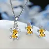 Set de Joyería Transfronterizo Pendientes de Tortuga de Dibujos Animados Pendientes para Mujer Collar con Colgante de Moda Joyería Set de Joyería de Animales