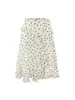 Moda Transfronteriza Europea y Americana Ropa para Mujer Otoño e Invierno 2025 Nuevo Estilo Europeo y Americano Nicho Falda Larga de Lunares con Volantes para Mujer