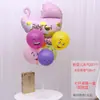 Mesa globo flotante luminoso globo infantil árbol ventosa columna de suelo soporte suelo Camino plomo guardería escuela decoración flotante