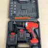 Taladro Eléctrico de Litio Taladro Manual Multifuncional Destornillador Doméstico Venta al por Mayor Taladro de Impacto Eléctrico de Litio Herramientas para Carpintería Ferretería