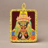 Pingente Thangka de Xizang Zakilam Quadrado Liga de Titânio Dourado Vários Padrões de Minério Pode Escolher Direto da Fábrica