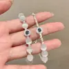 Pulsera de Cristal con Perlas Nueva 2026 para Mujer, Diseño de Nicho de Lujo Ligero, Pulsera de Alta Calidad, Pulsera de Perlas Estilo Ins