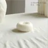 Vela Aromática de Anillo de Rosquilla Estilo Ins Decoraciones Creativas para el Hogar Adornos Decoración de Dormitorio Regalo Romántico de Cumpleaños
