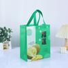 Bolsa de embalaje para durian, gruesa, no tejida, con revestimiento de película y estampado a color, ideal para compras en fruterías.
